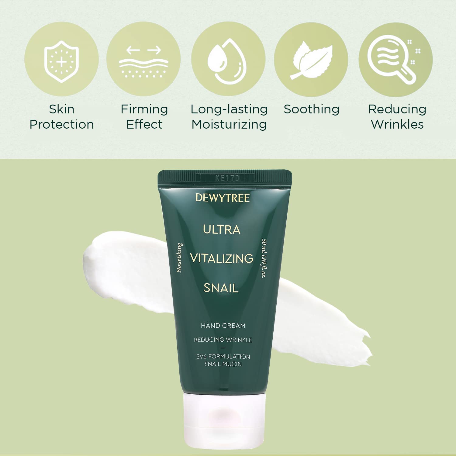 DEWYTREE - Ultra Vitalizing Snail Hand Cream - 50ml | Beauty Amora ...