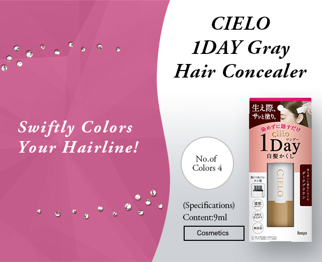 hoyu Cielo 1 Day Cover Gray Hair Color Comb 9ml Beauty Amora