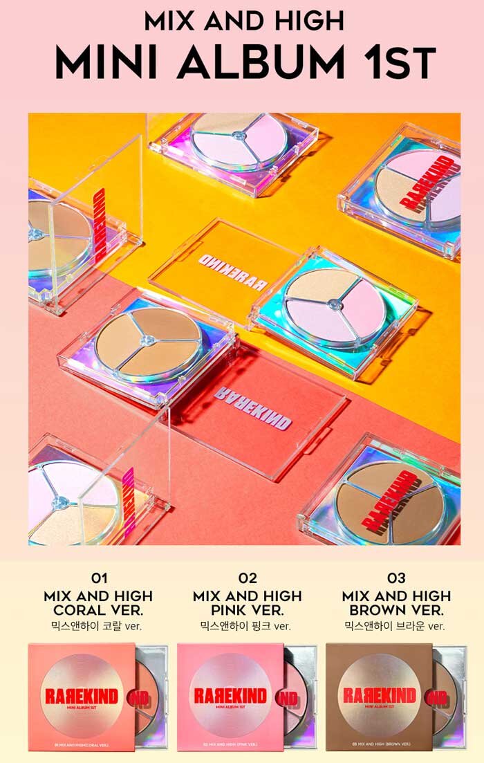 Rarekind Mini Album 29g Beauty Amora Australia's Kbeauty Store
