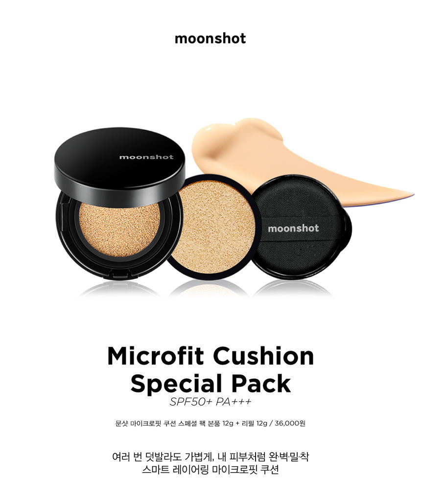 moonshot - Microfit Cushion (with refill) - 12g | Beauty Amora