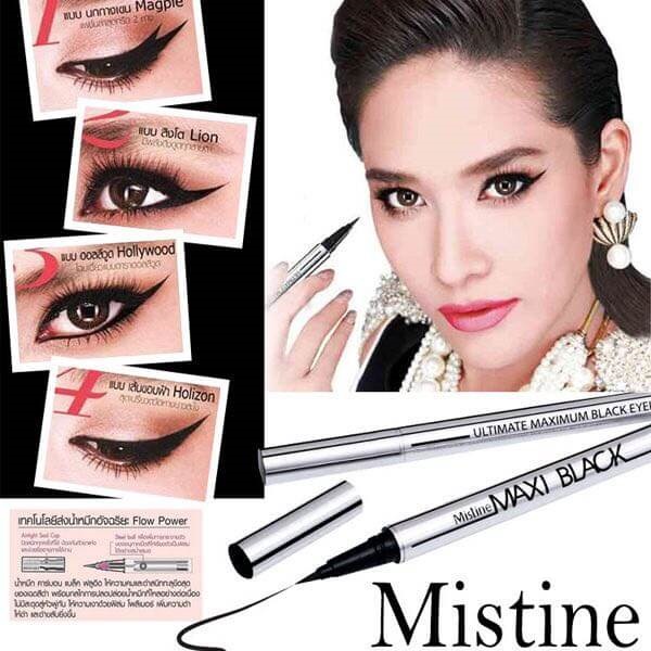 Mistine MAXI Black Eyeliner 1g Beauty Amora Australia's K