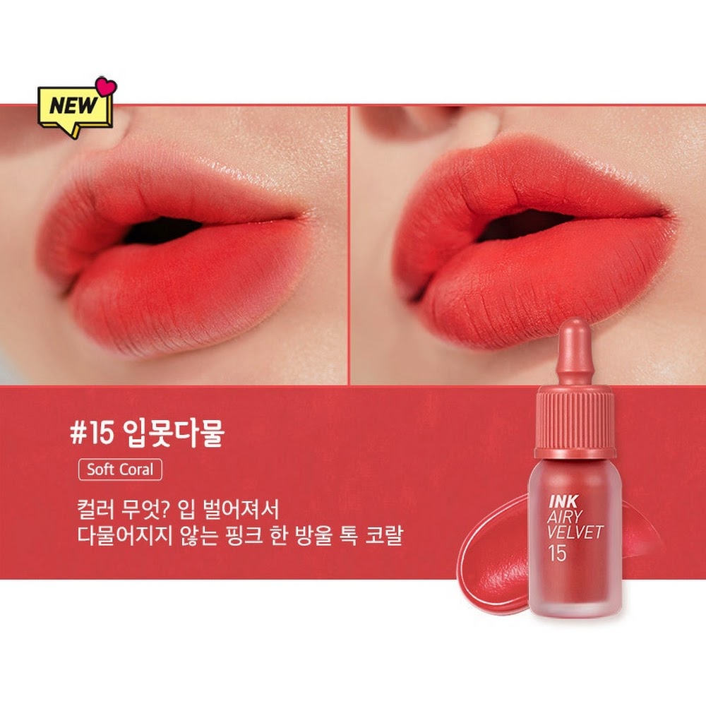 harga lip tint peripera ink velvet