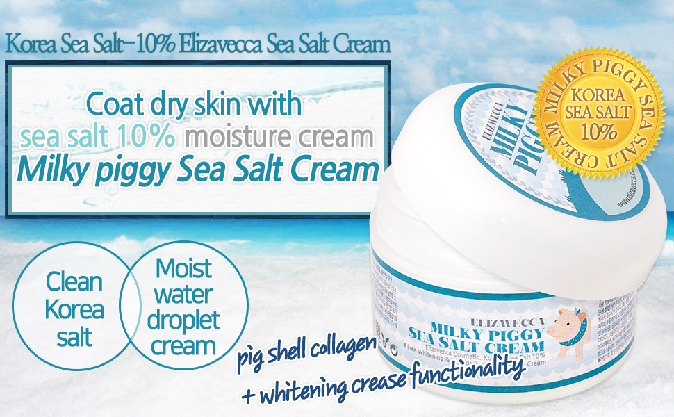 Elizavecca - Milky Piggy Sea Salt Cream | Beauty Amora | Australia's K ...