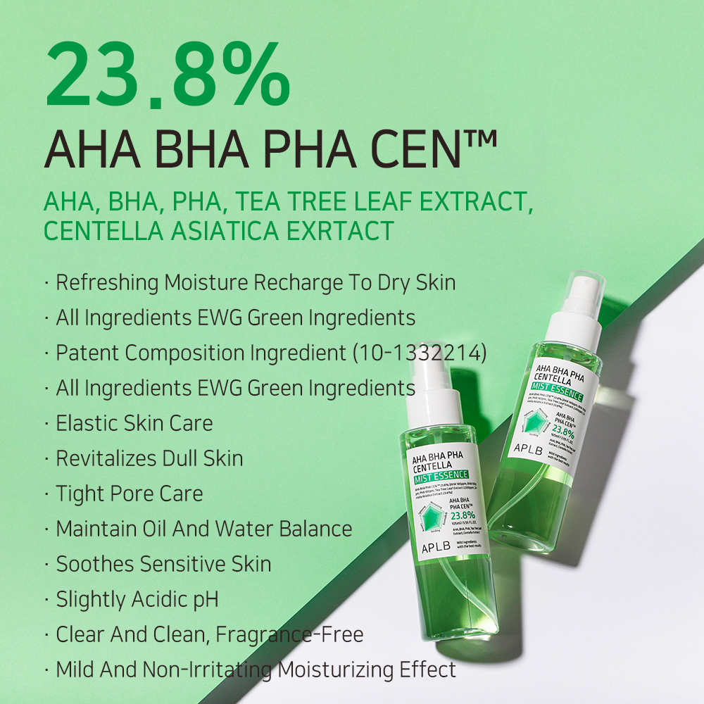 APLB - AHA BHA PHA Centella Mist Essence - 105ml | Beauty Amora ...