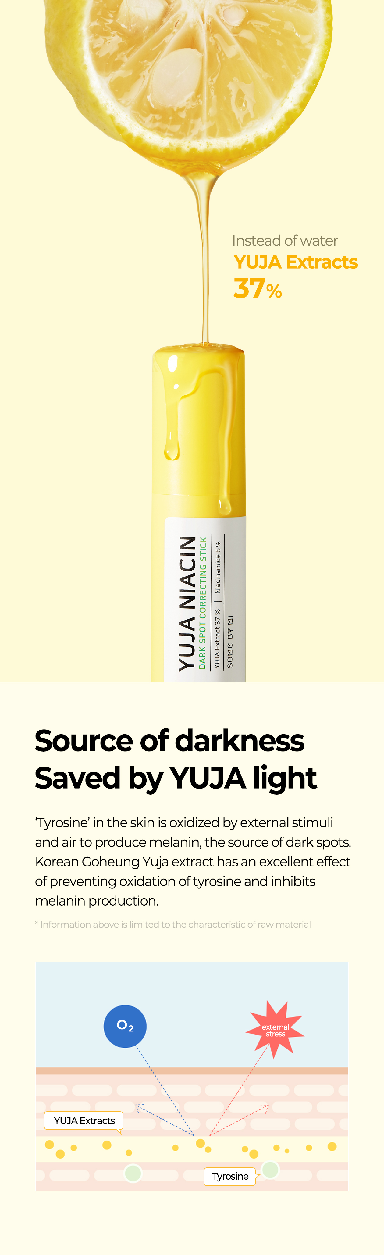 SOME BY MI - Yuja Niacin Dark Spot Correcting Stick - 10g | Beauty ...