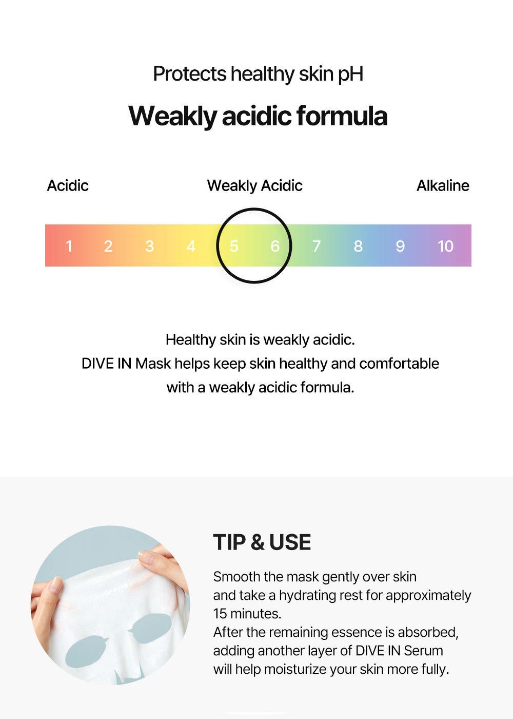 Torriden DIVEIN Low Molecular Hyaluronic Acid Mask Pack 27ml