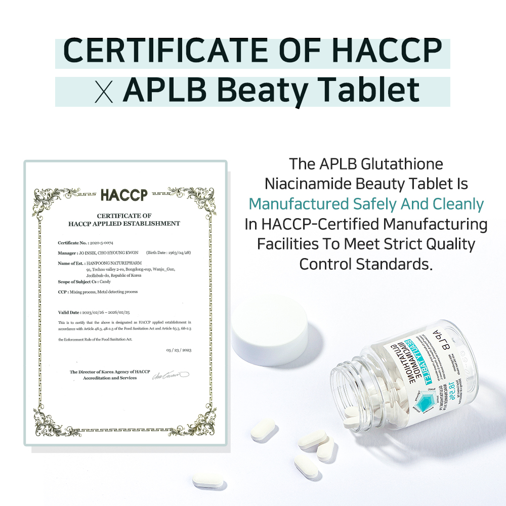 aplb glutathione tablet APLB - Glutathione Niacinamide Beauty Tablet - 30ea | Beauty Amora