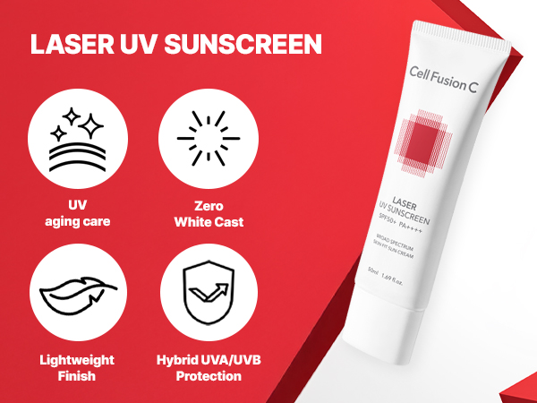 Cell Fusion C - Laser UV Sunscreen SPF50+ PA+++ - 50ml | Beauty Amora ...