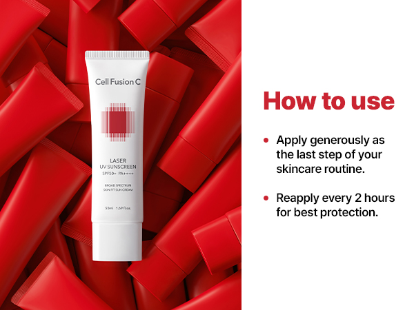 Cell Fusion C - Laser UV Sunscreen SPF50+ PA+++ - 50ml | Beauty Amora ...