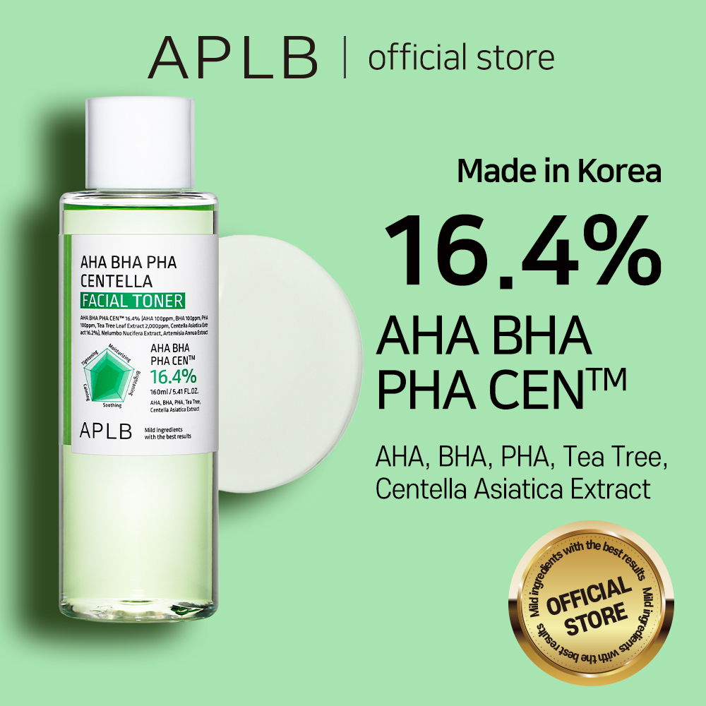 APLB - AHA BHA PHA Centella Facial Toner - 160ml | Beauty Amora ...