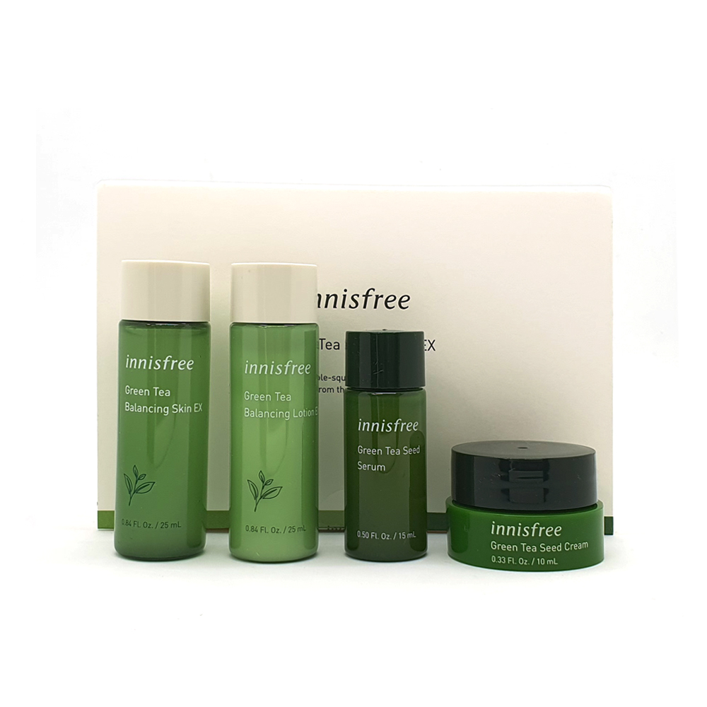 innisfree Green Tea Kit 1pack (4items) Beauty Amora Australia's